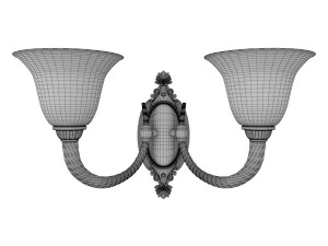 the lamp on the wall arizzi-1 3D Model