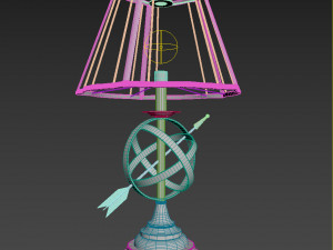 table lamp 3D Модель