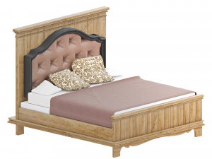classic bed 3D 모델