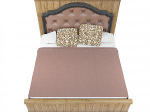 classic bed 3D Модель