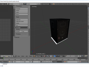 stage speaker Modelo 3D