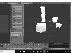 home unit set Modelo 3D