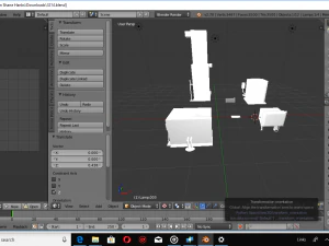 ensemble d'unit&eacute;s domestiques Modèle 3D