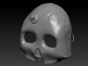 skull mask 3D Model