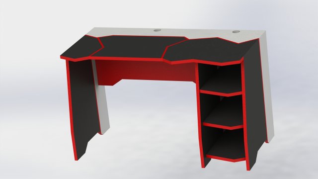 solidworks game table 3D Modell .c4d .max .obj .3ds .fbx .stl .blend