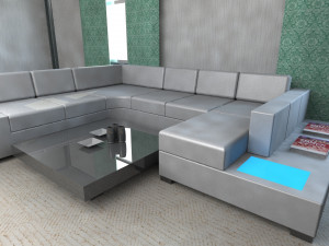solidworks sofa Modelo 3D