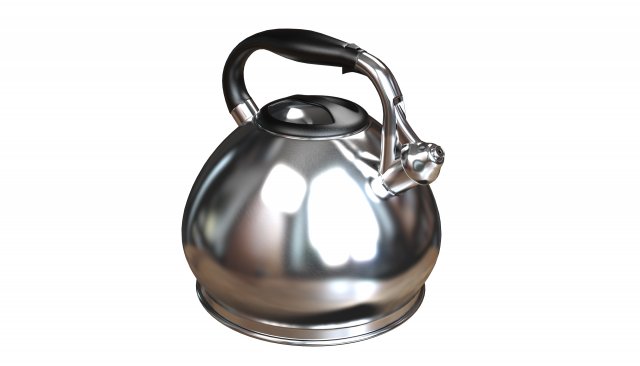 kettle Model 3D .c4d .max .obj .3ds .fbx .stl .blend 