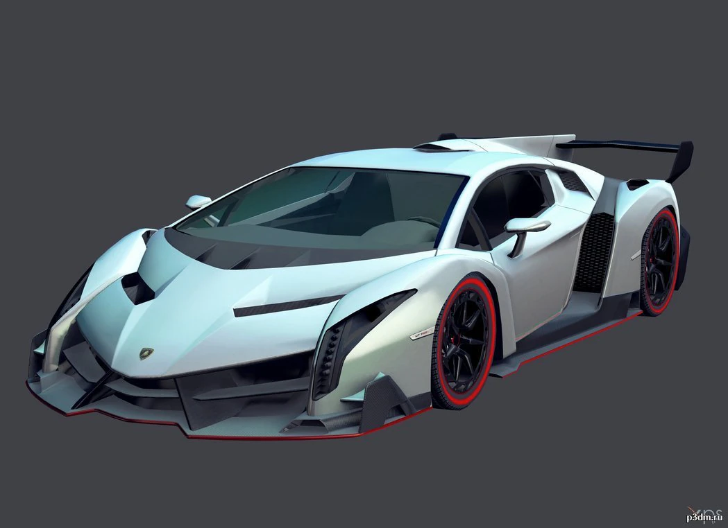 lamborghini veneno 3D Model .c4d .max .obj .3ds .fbx .stl .blend