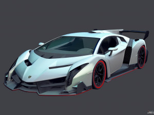 lamborghini veneno 3D Model