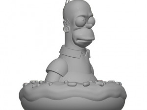 homer simpson 3D प्रिंट मॉडल