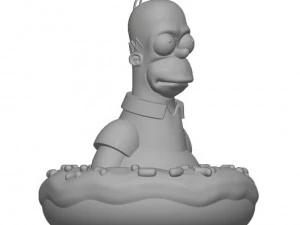 homer simpson 3D Print Model