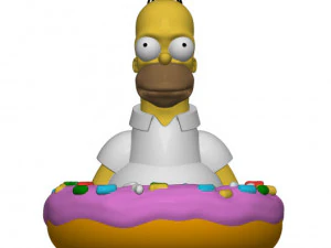 homer simpson 3D Print Model
