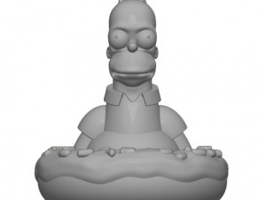 homer simpson 3D प्रिंट मॉडल