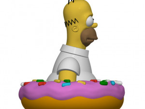 homer simpson 3D प्रिंट मॉडल