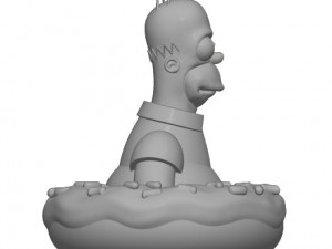homer simpson 3D प्रिंट मॉडल
