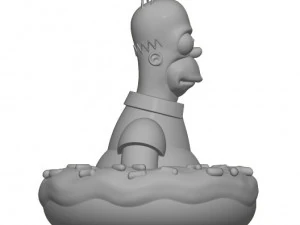 homer simpson 3D Print Model