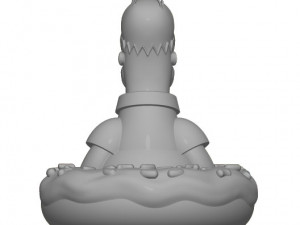 homer simpson 3D प्रिंट मॉडल