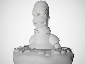 homer simpson 3D प्रिंट मॉडल