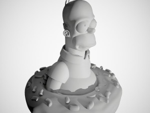homer simpson 3D प्रिंट मॉडल