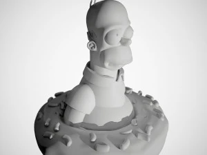 homer simpson 3D Print Model