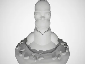 homer simpson 3D Print Model