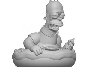 homer simpson 3D Print Model