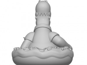 homer simpson Modelo de Impressão 3D