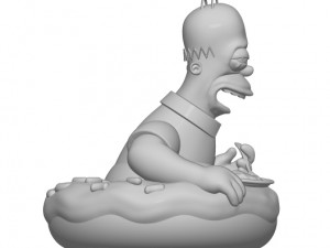 homer simpson Modelo de Impressão 3D