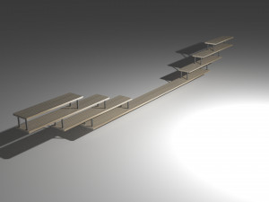 book shelf 3D-Modell
