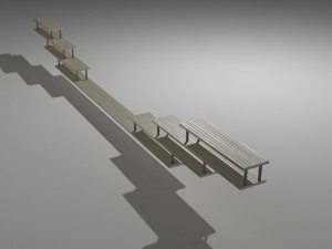 book shelf 3D-Modell
