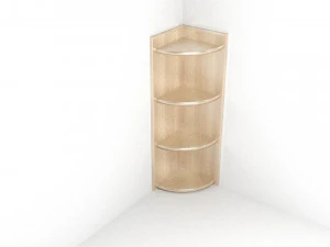 scaffale per libri Modello 3D