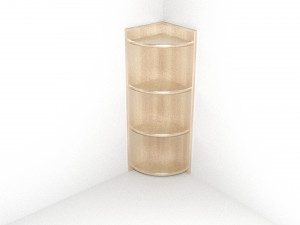 book shelf Modello 3D