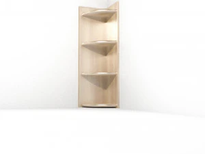 scaffale per libri Modello 3D