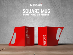 square mug 3D 모델