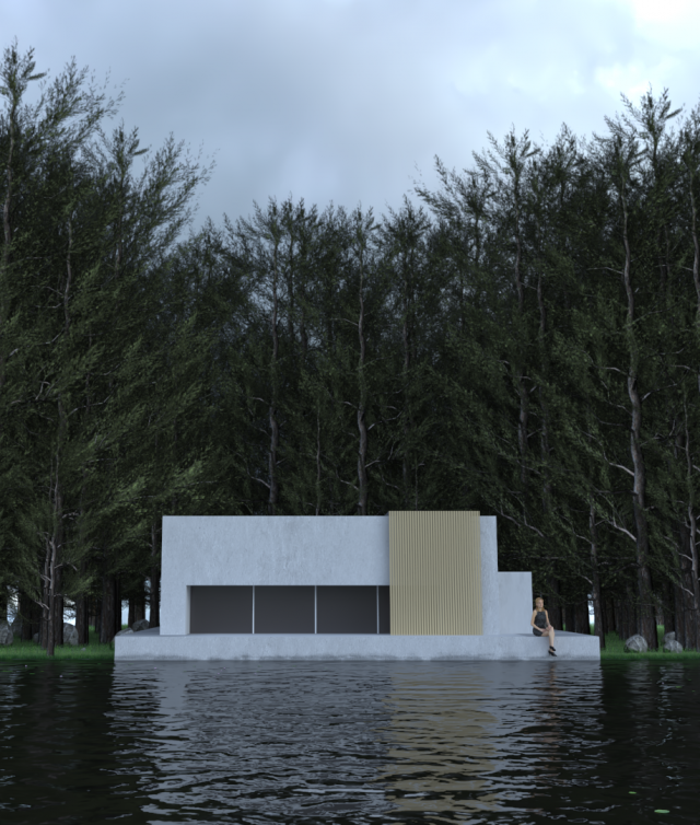 river house Modelo 3D .c4d .max .obj .3ds .fbx .stl .blend 