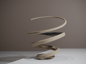 spiral chair 3D Model