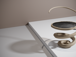 spiral chair 3Dモデル