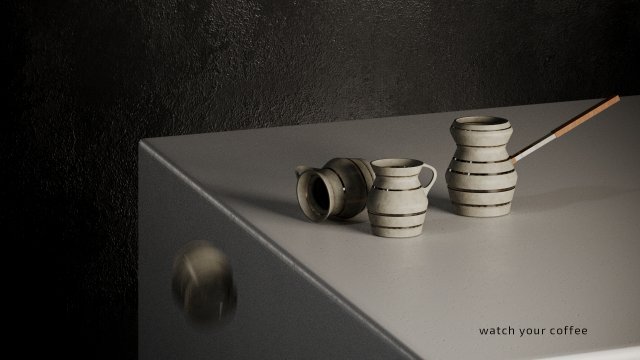 turkish pot 3D Model .c4d .max .obj .3ds .fbx .stl .blend 