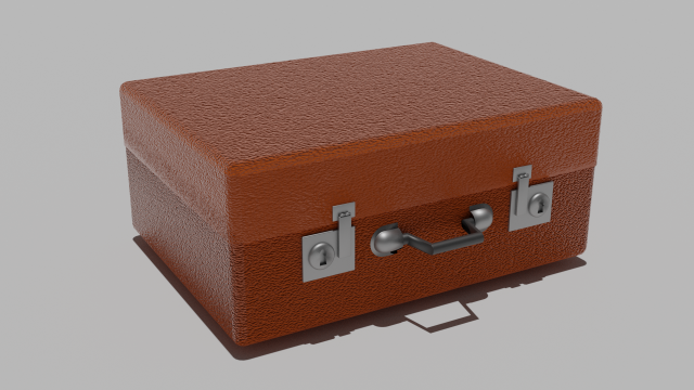 suitcase 3D 모델 .c4d .max .obj .3ds .fbx .stl .blend 