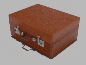 suitcase 3D 모델