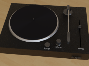 venil player 3D Model
