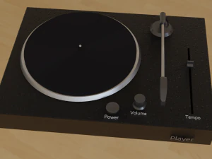 venil player 3D Model