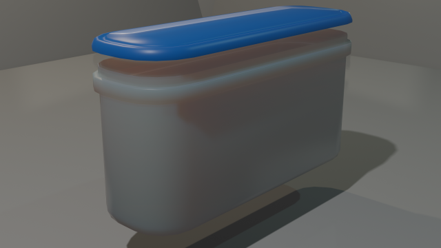 container for food 3D Модель .c4d .max .obj .3ds .fbx .stl .blend 