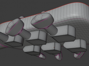 acoustic guitar 3D Model