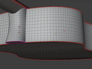 acoustic guitar 3D Model