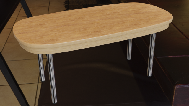 table custom 3D Модель .c4d .max .obj .3ds .fbx .stl .blend 