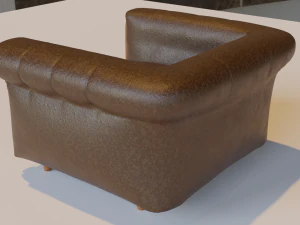 leather chair 3D Model