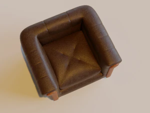 leather chair 3D Model