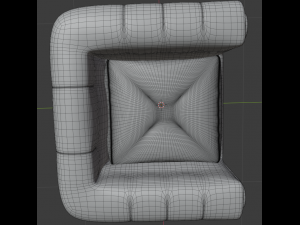 leather chair 3D Model