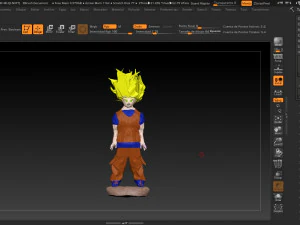 goku super 2 3D Print Model
